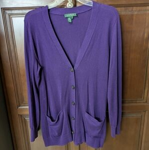 Ralph Lauren Oversized Cardigan L